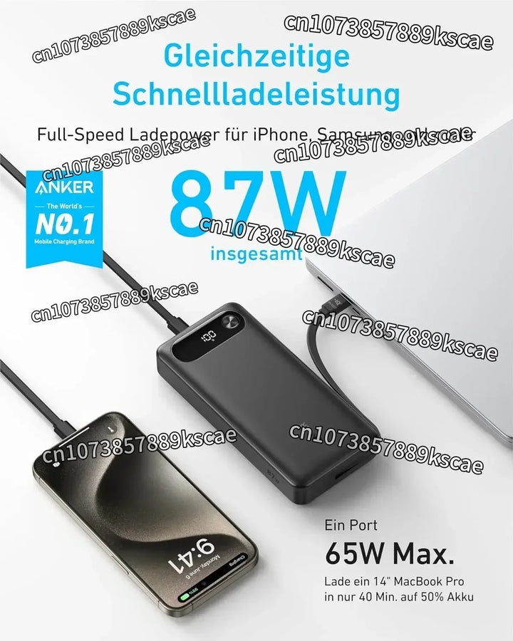 Anker Power Bank 20,000mAh Portable Charger